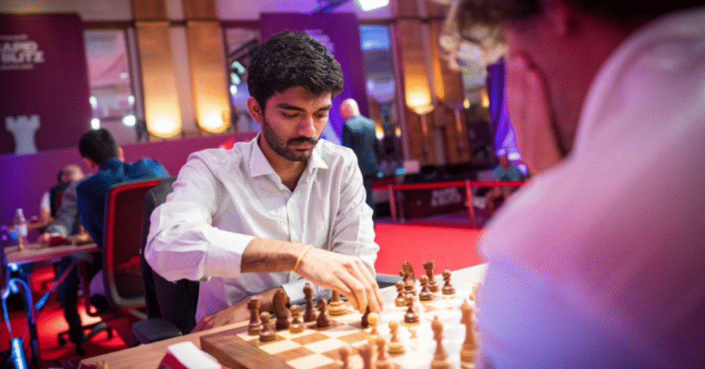 Gukesh beats Carlsen chess