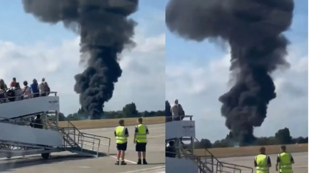 London Plane Crash at Southend Airport