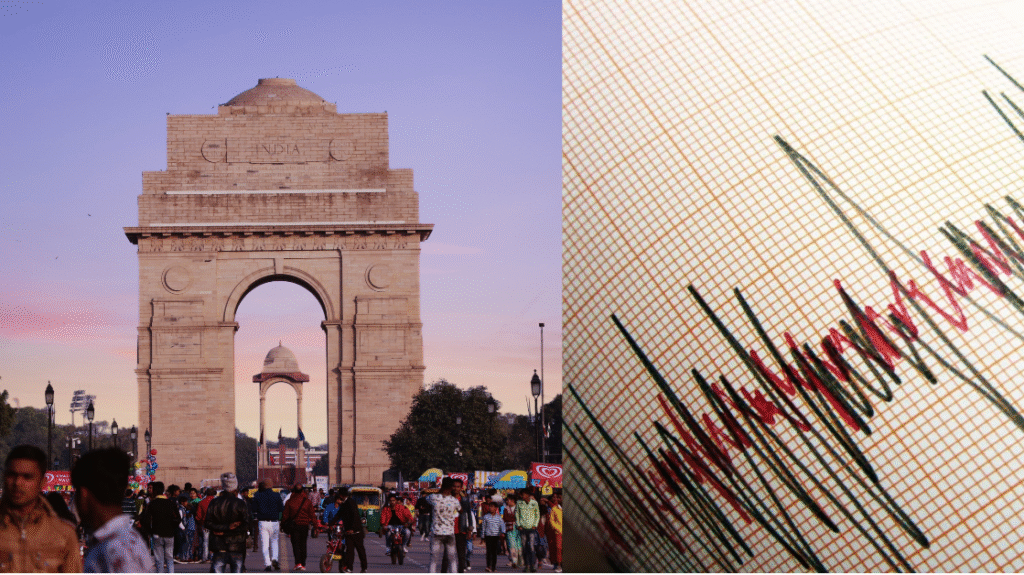 earthquake in delhi today