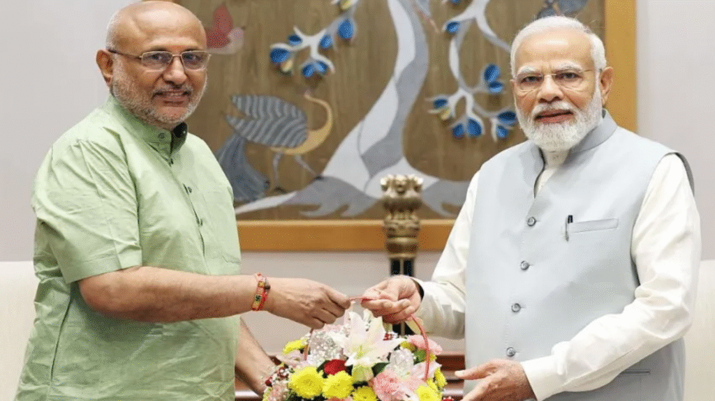 CP Radhakrishnan NDA Vice President Candidate BJP