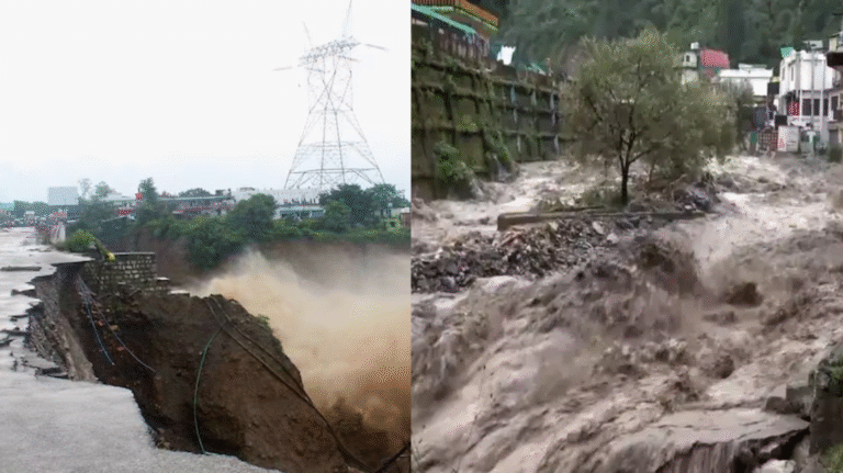 uttarakhand cloudburst heavy rainfall floods dehradun tapkeshwar temple 2025
